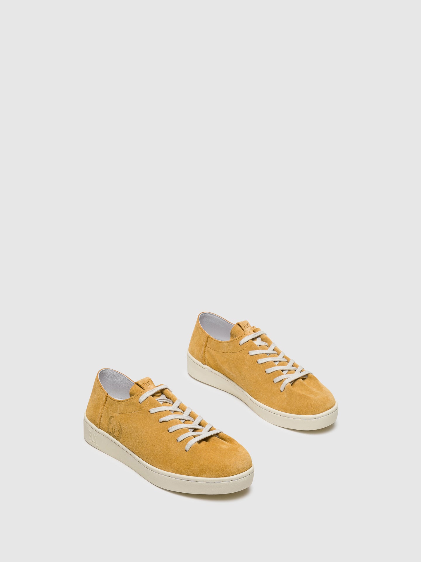 Fly London Yellow Lace-up Trainers
